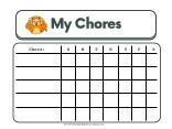 chore chart